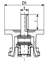 Клиновая задвижка 111 UG/986, 112 UG/986 (DN 40-300)