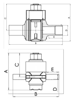 Краны Poly-Gas FLOWSERVE POLYVALVES