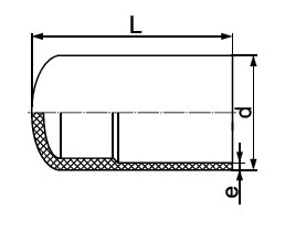 Заглушка литая спигот POLYPLASTIC