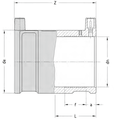 Муфта соединительная электросварная PN 16 – SDR11