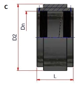 Муфта электросварная NUPIGECO PE100 SDR11 PFA/PN16