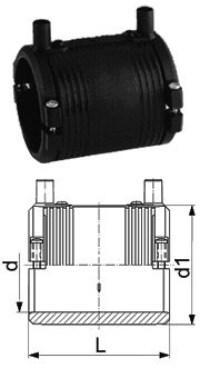 Муфта электросварная ПЭ 100 SDR 11